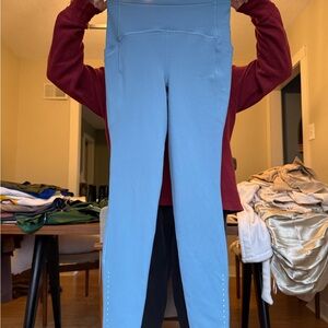lululemon Light Blue Running Leggings
